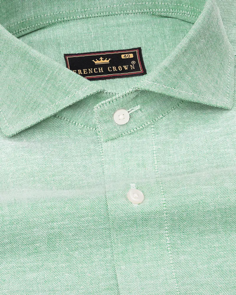 Gulf Stream Green Royal Oxford Shirt 1