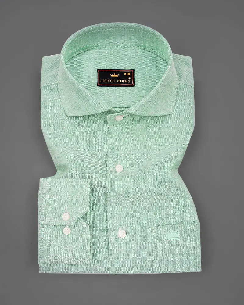 Gulf Stream Green Royal Oxford Shirt 3
