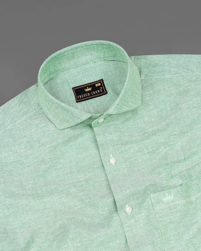 Gulf Stream Green Royal Oxford Shirt 4