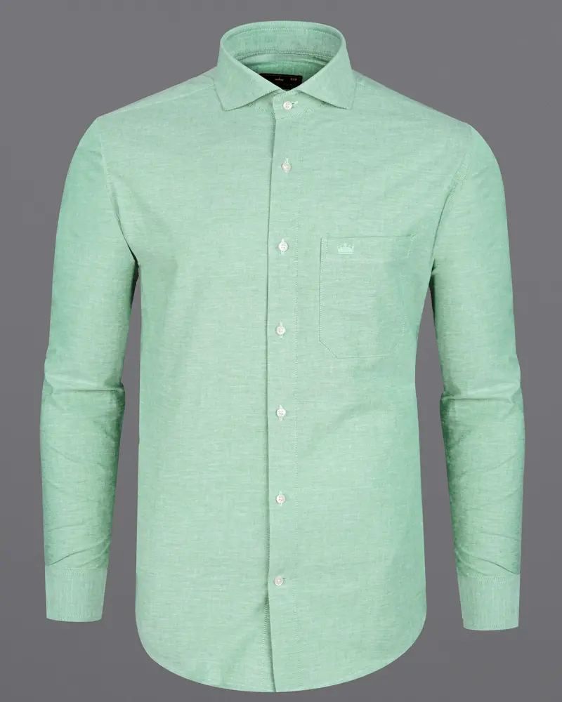 Gulf Stream Green Royal Oxford Shirt 5