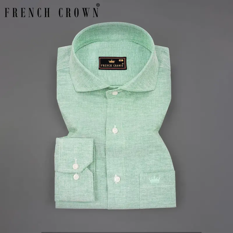 Gulf Stream Green Royal Oxford Shirt 7