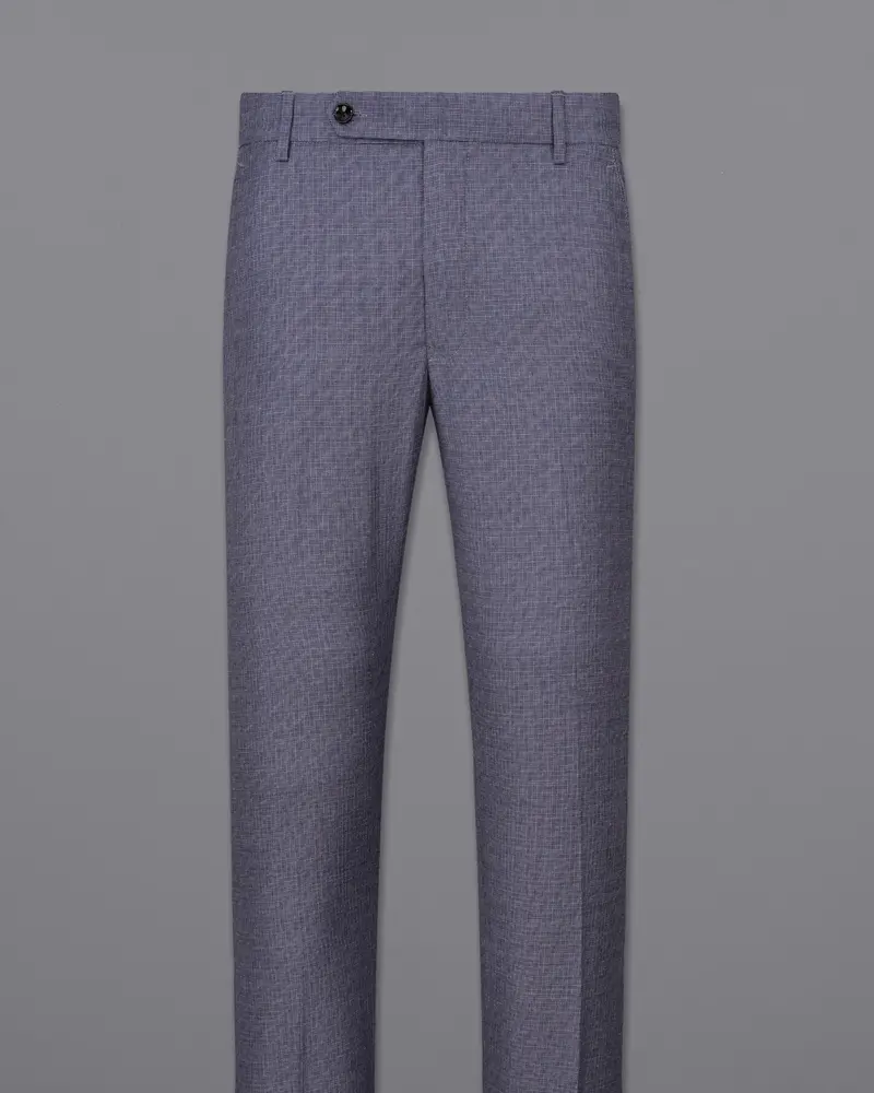 Gun Powder Blue Single Breasted Sports Suit 13