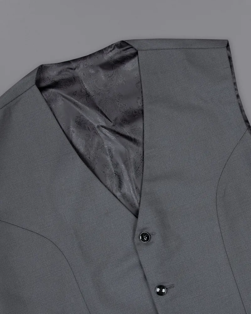 Gun Powder Grey Woolrich Waistcoat 4