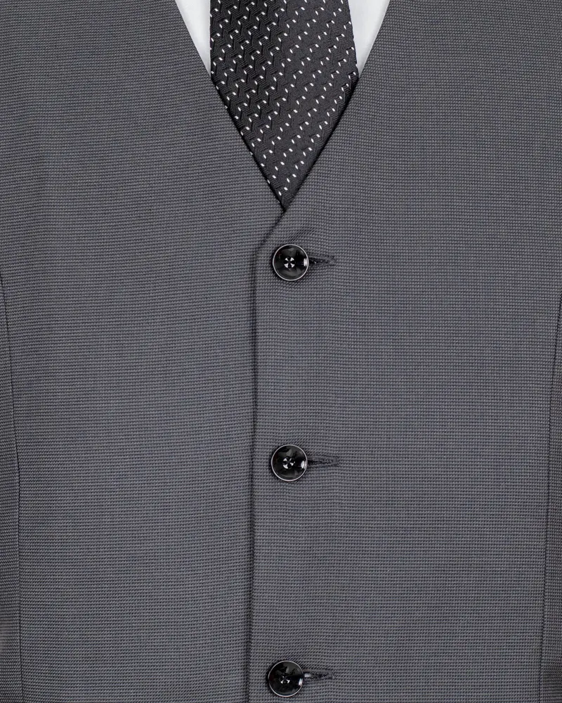 Gun Powder Grey Woolrich Waistcoat 5