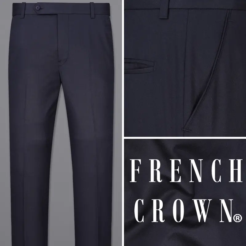 Gunmetal Blue Pant 1