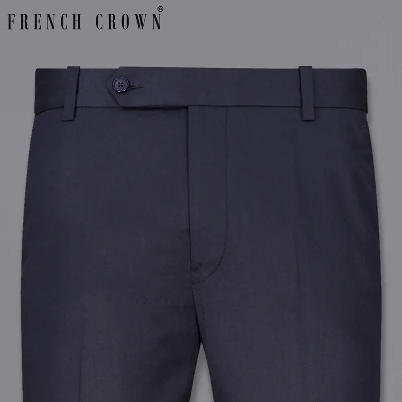 Gunmetal Blue Pant 6