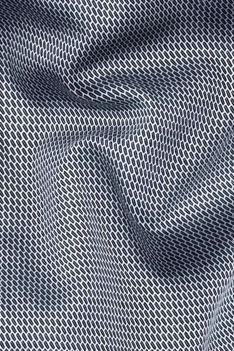 Gunsmoke Gray Dobby Textured Premium Giza Cotton Shirt 2