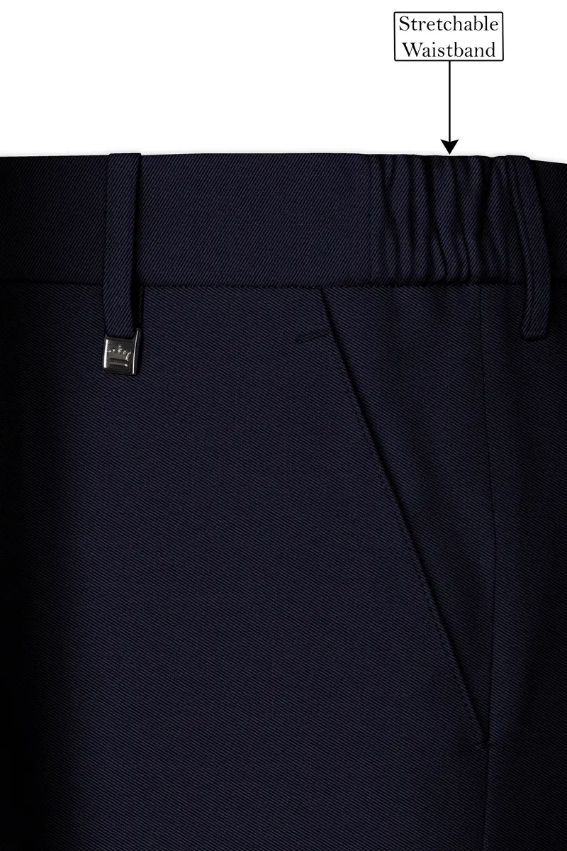 Haiti Blue Single Breasted Suit 15
