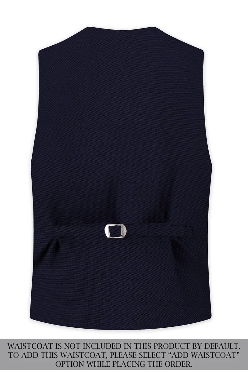 Haiti Blue Single Breasted Suit 17