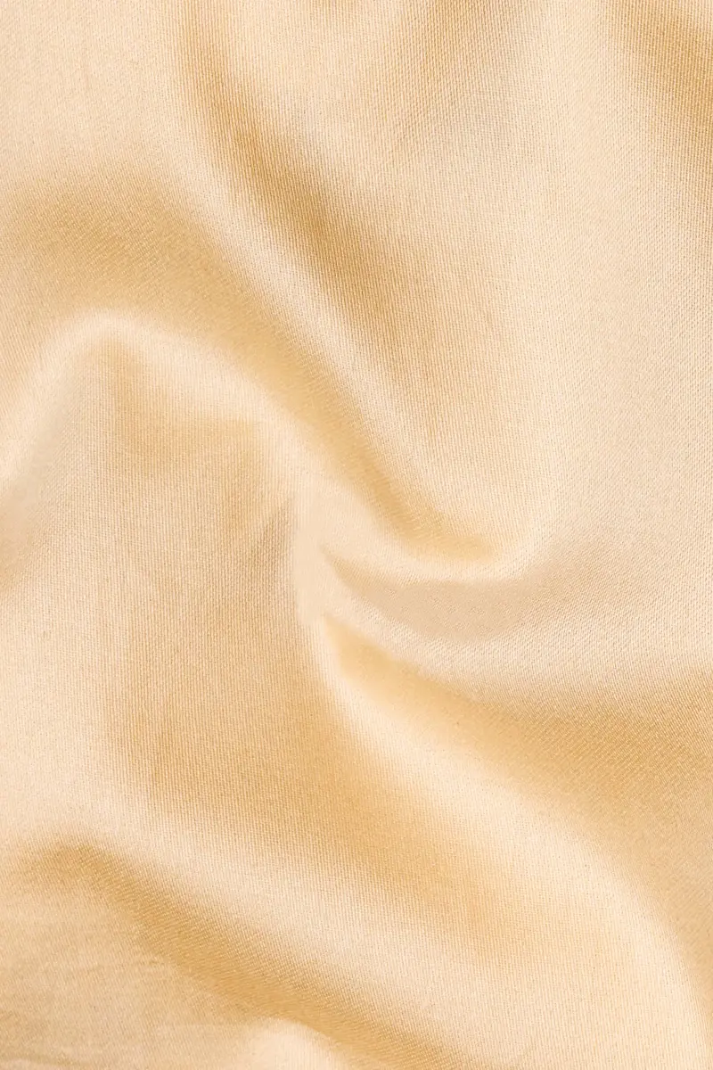 Hampton Beige Subtle Sheen Super Soft Premium Cotton Kurta 3