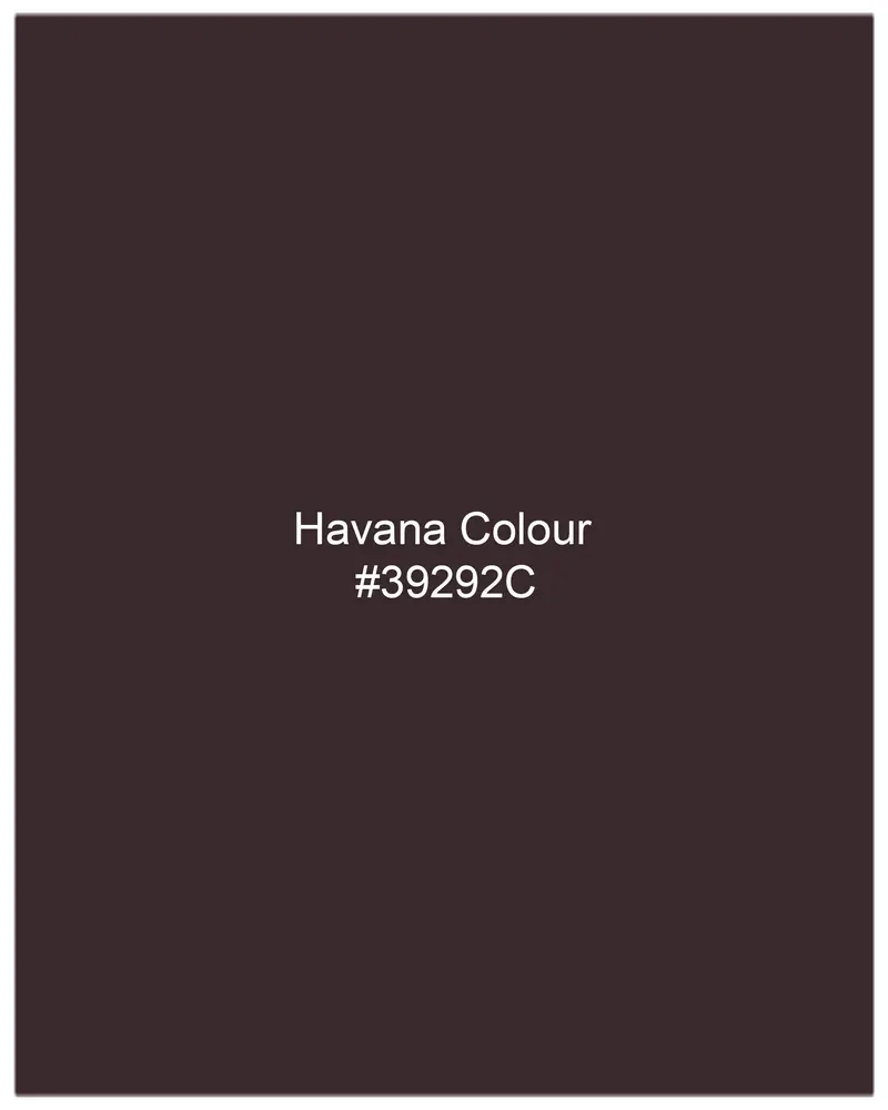 Havana Wine With Black Lapel Tuxedo Blazer 11