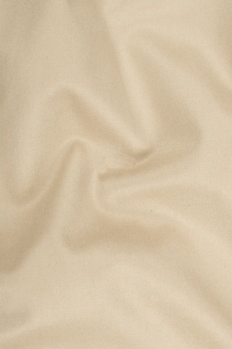 Hazelnut Cream Subtle Sheen Designer Nehru Jacket 3