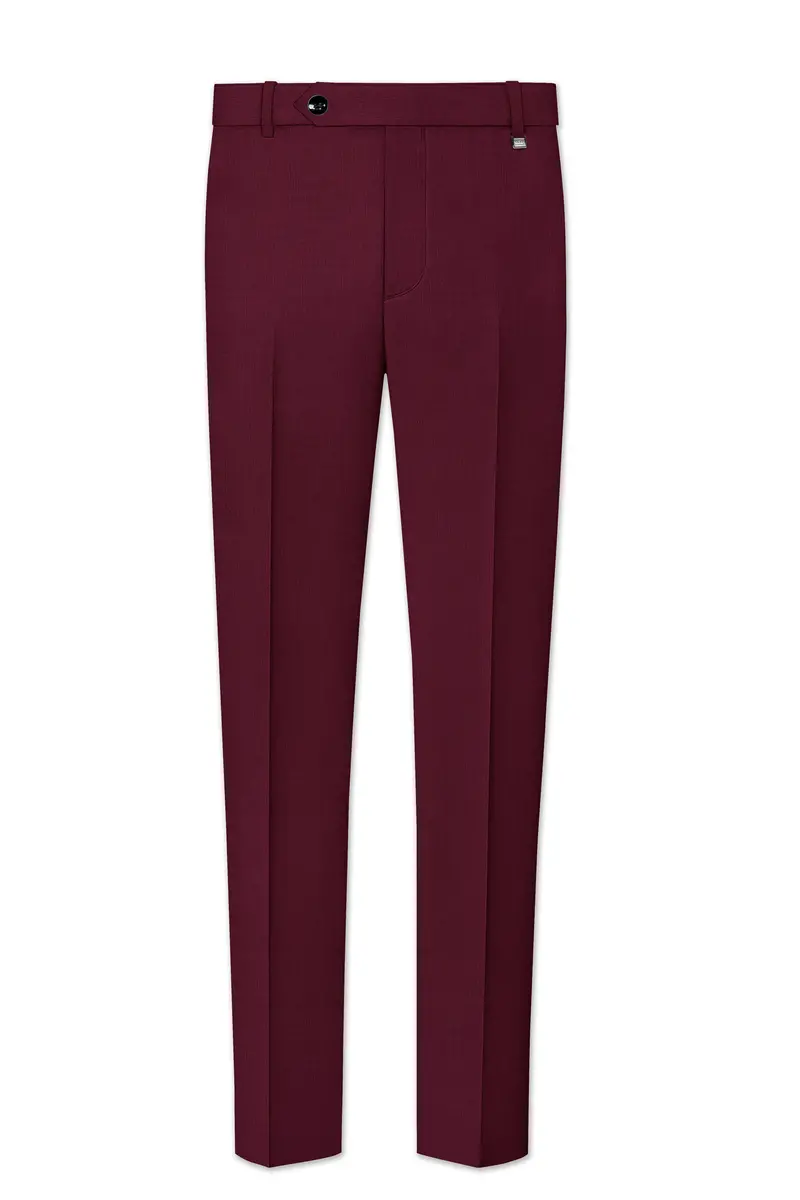 Heath Brown Wool Rich Pant 2