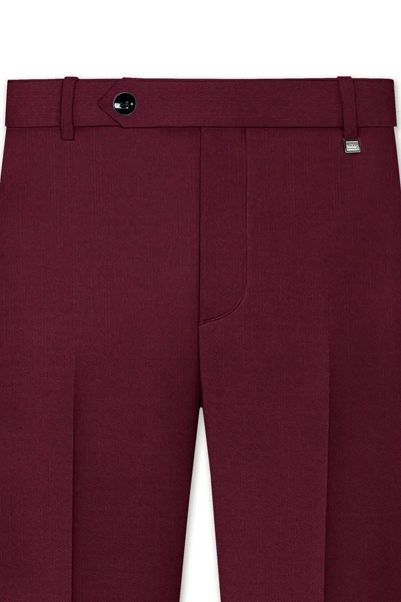 Heath Brown Wool Rich Pant 4