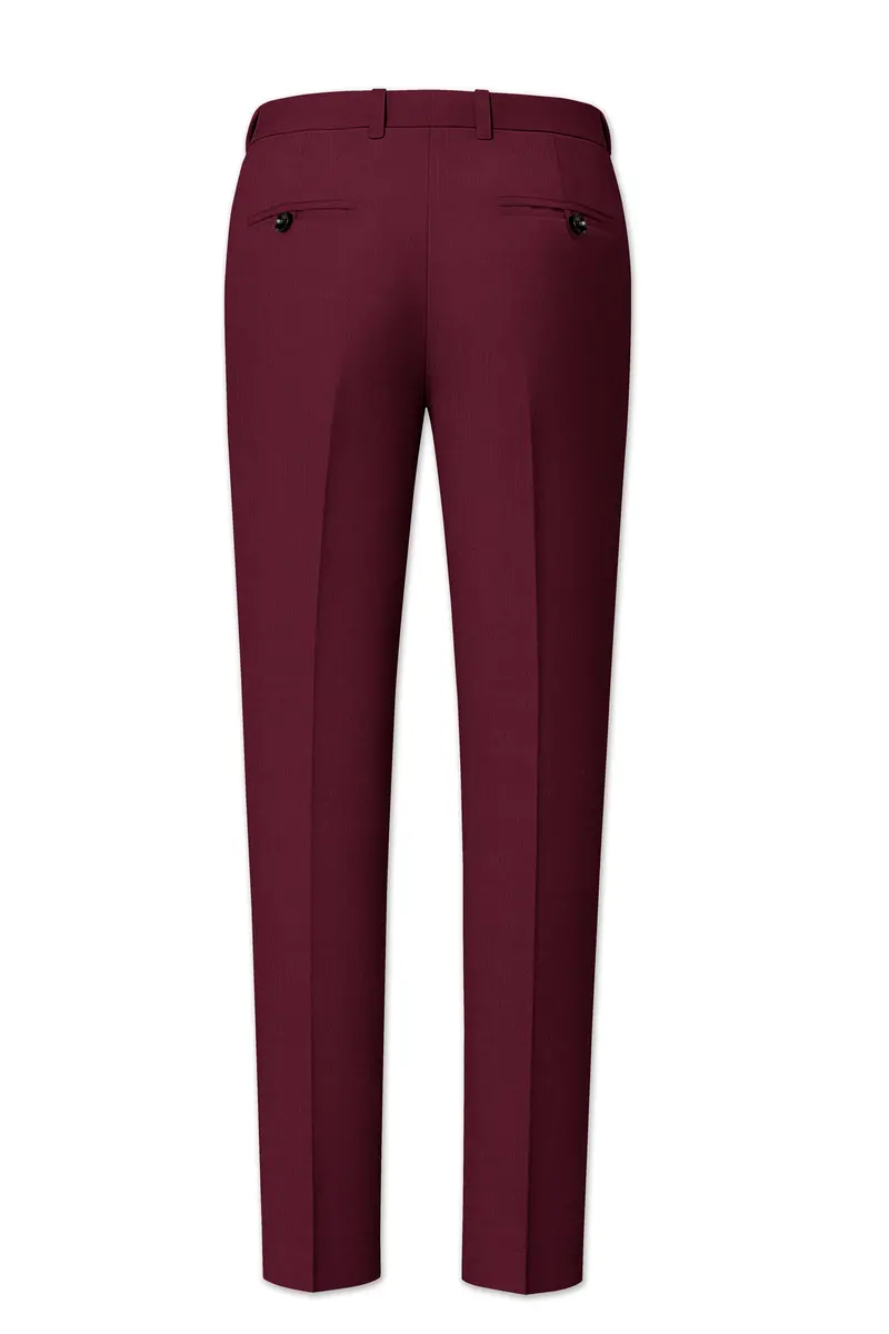 Heath Brown Wool Rich Pant 5
