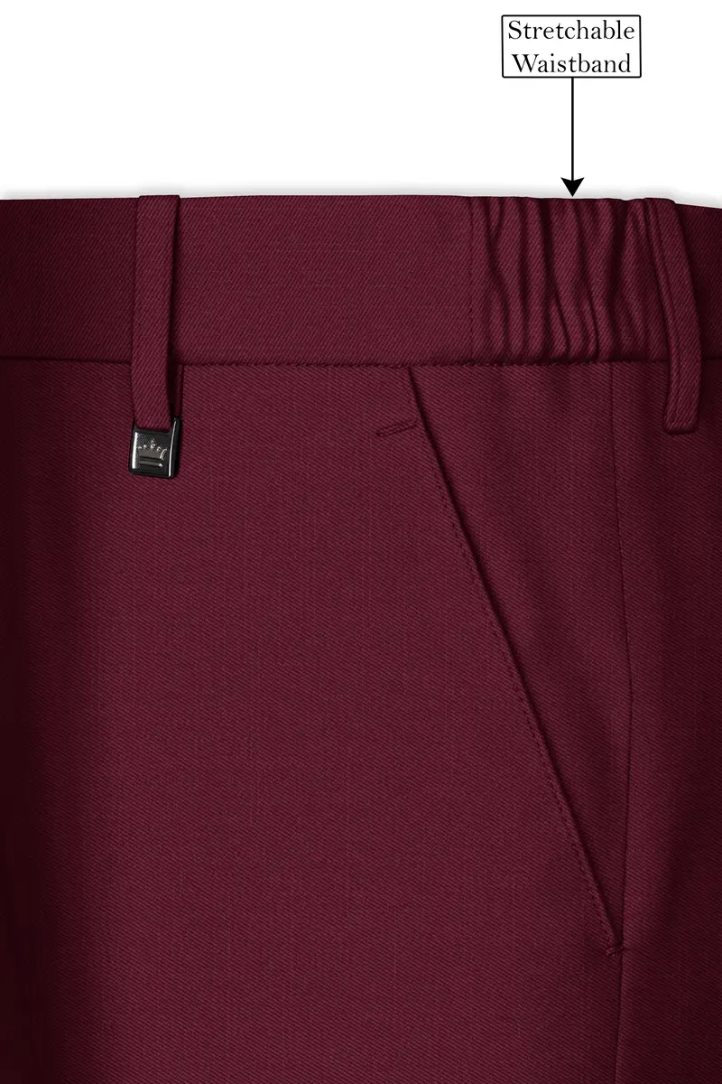 Heath Brown Wool Rich Pant 6