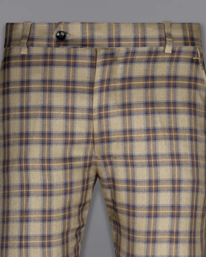 Heathered Brown Stratos Terry Rayon Pant 2