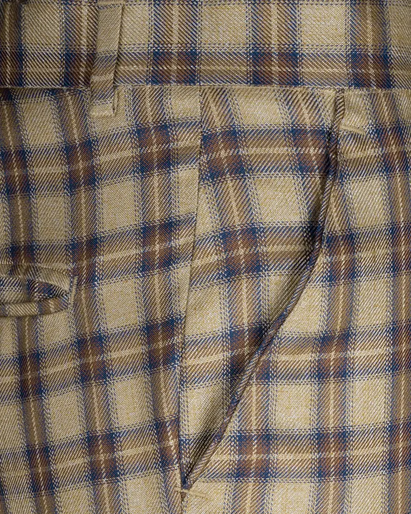 Heathered Brown Stratos Terry Rayon Pant 5