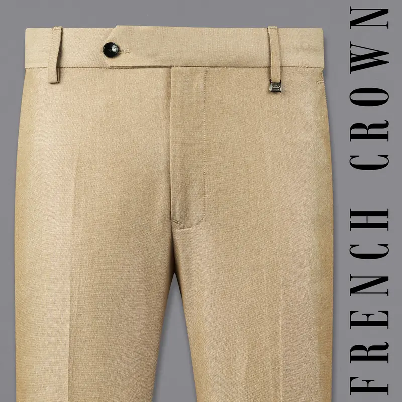 Heathered Light Brown Pant 1