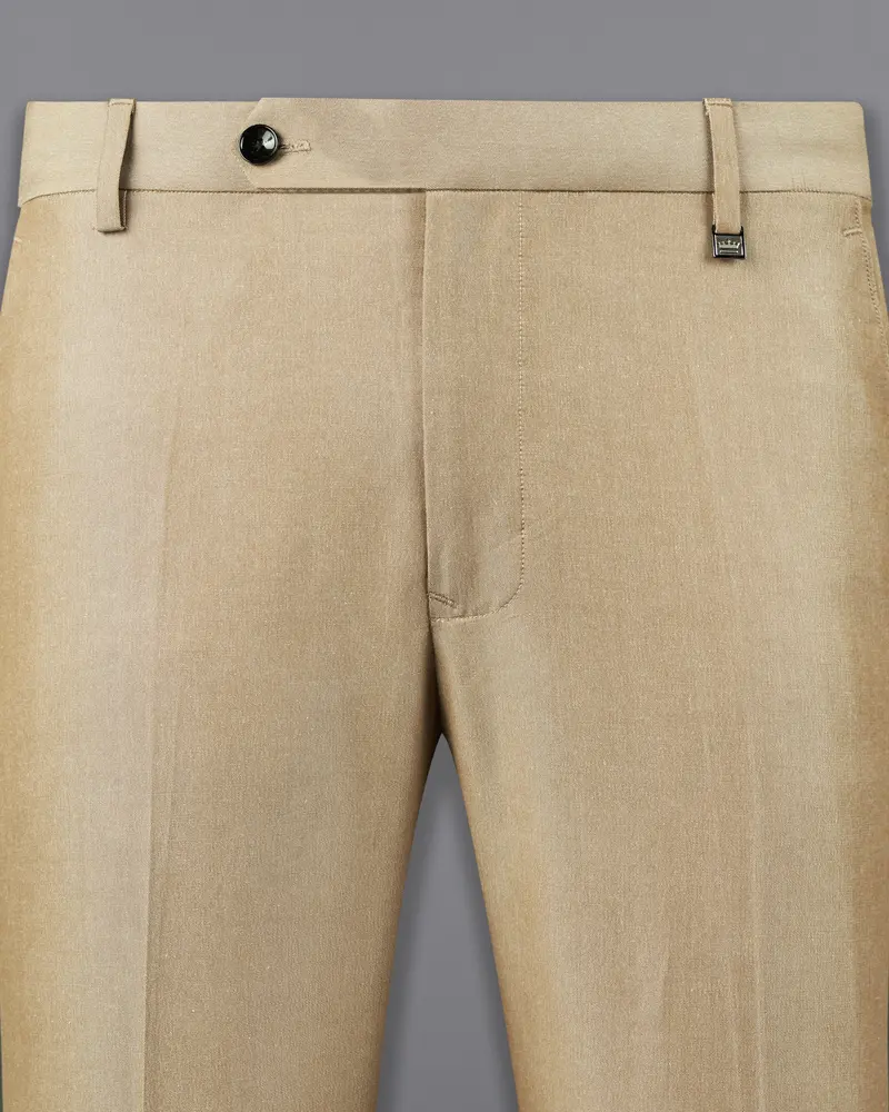 Heathered Light Brown Pant 2