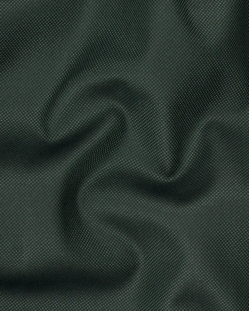 Heavy Metal Dark Green Single Breasted Blazer 3
