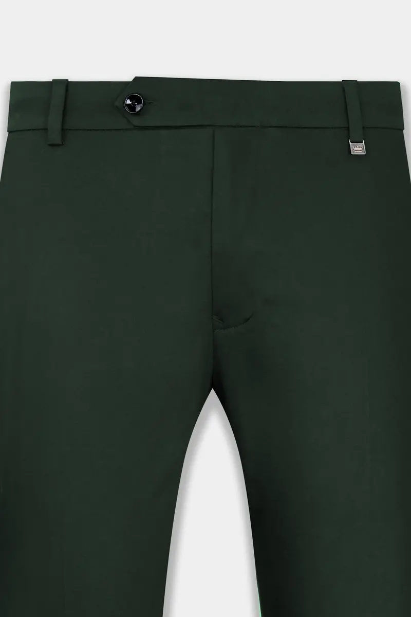 Heavy Metal Green Premium Cotton Stretchable Traveler Suit 17