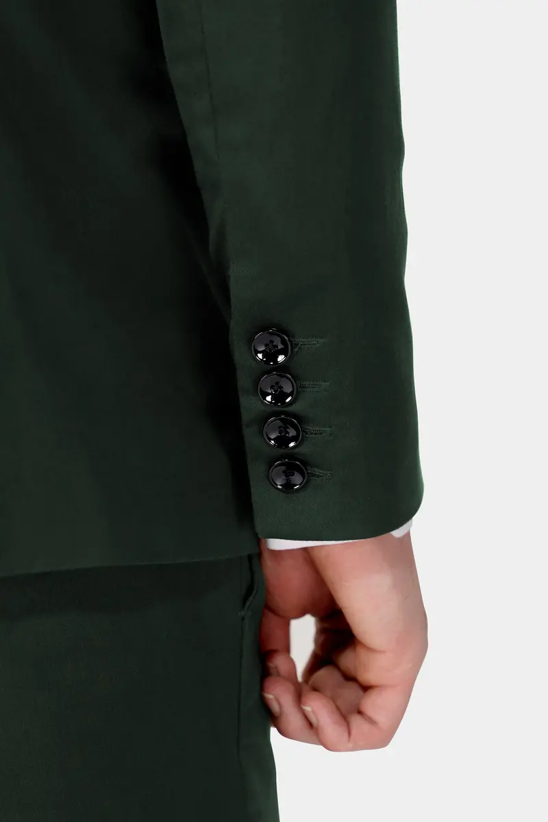 Heavy Metal Green Premium Cotton Stretchable Traveler Suit 5