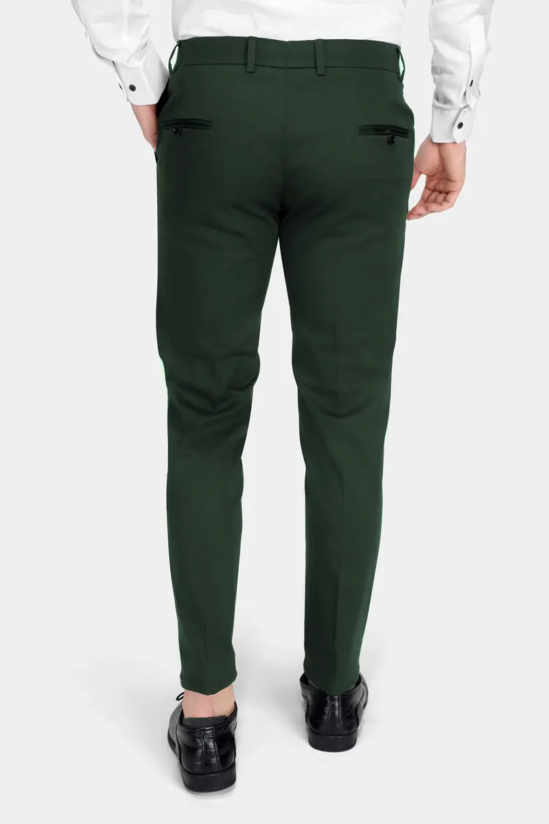 Heavy Metal Green Premium Cotton Stretchable Traveler Suit 8