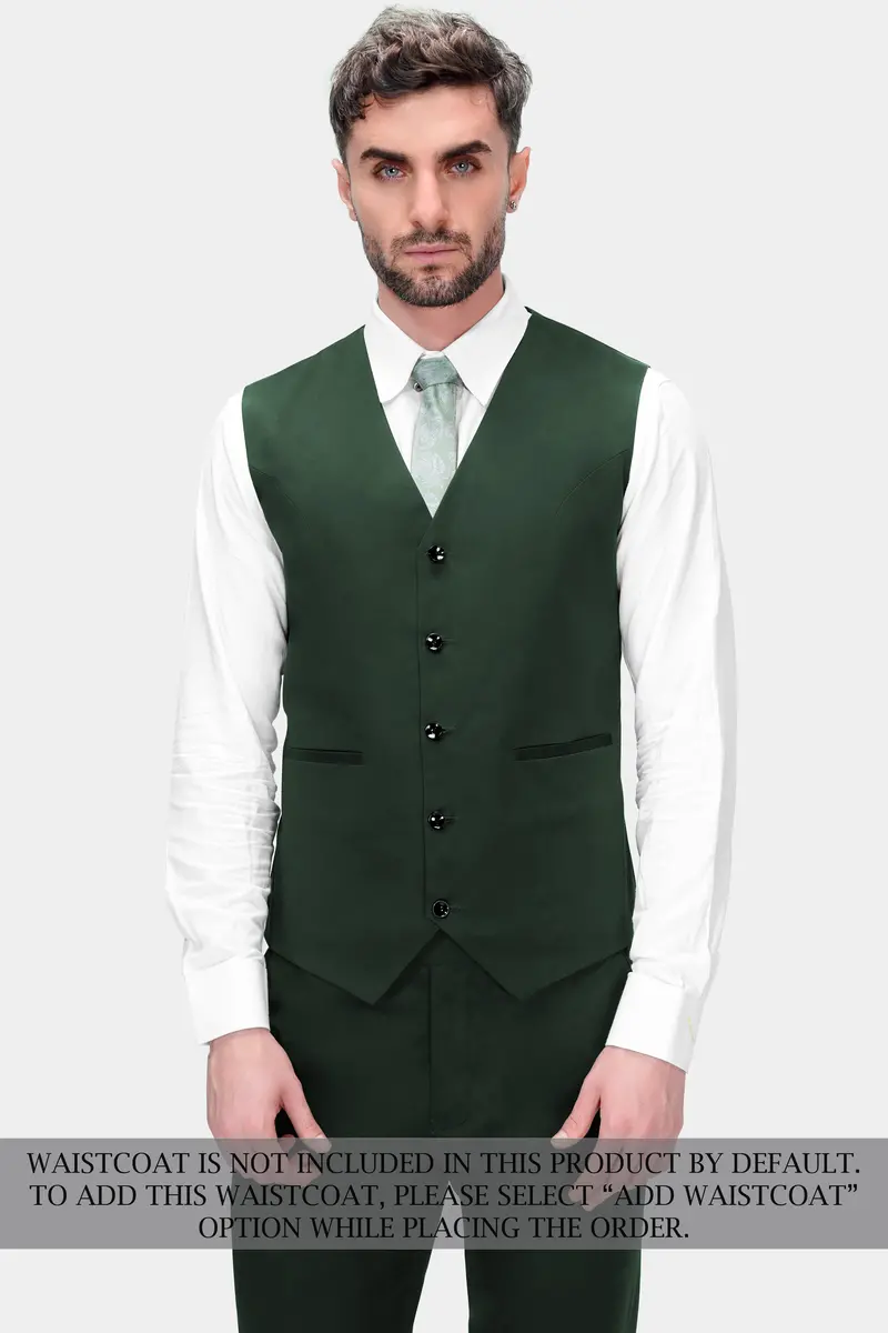 Heavy Metal Green Premium Cotton Stretchable Traveler Suit 9
