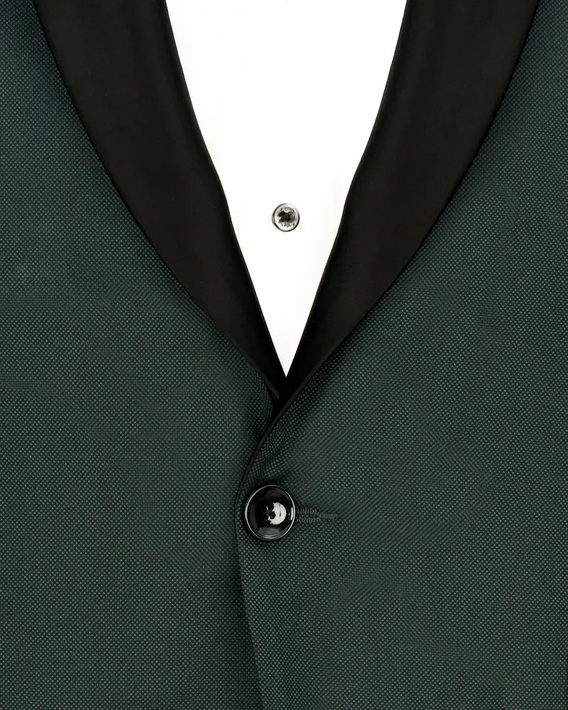 Heavy Metal Green Tuxedo Blazer 4