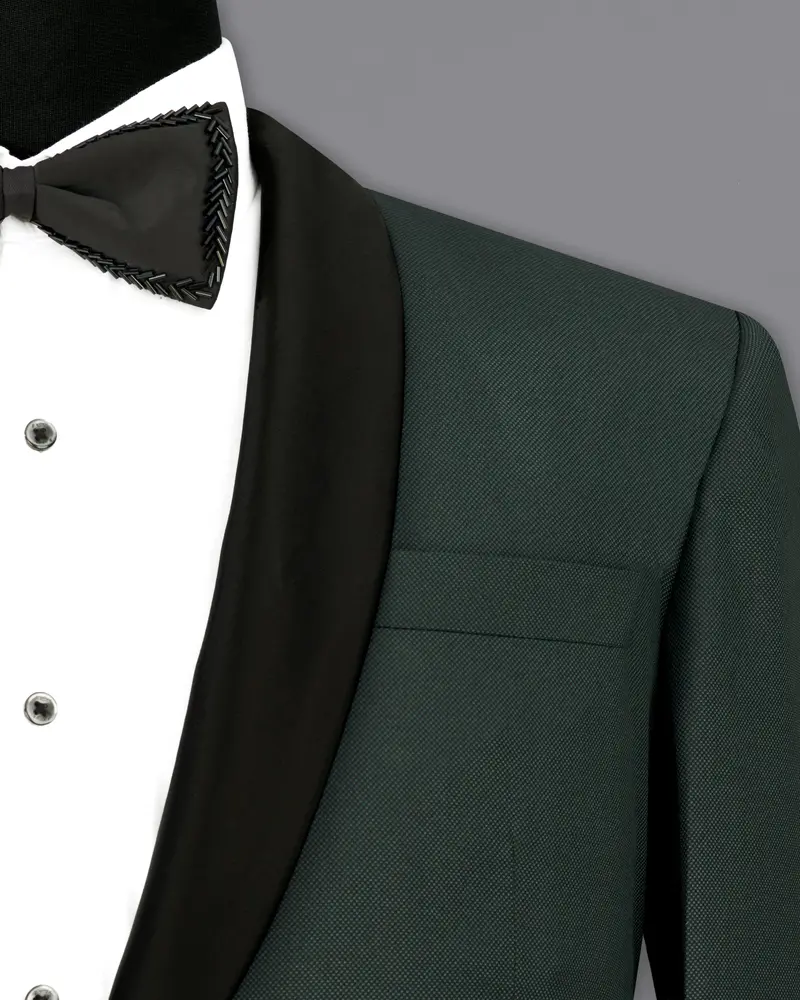 Heavy Metal Green Tuxedo Blazer 5