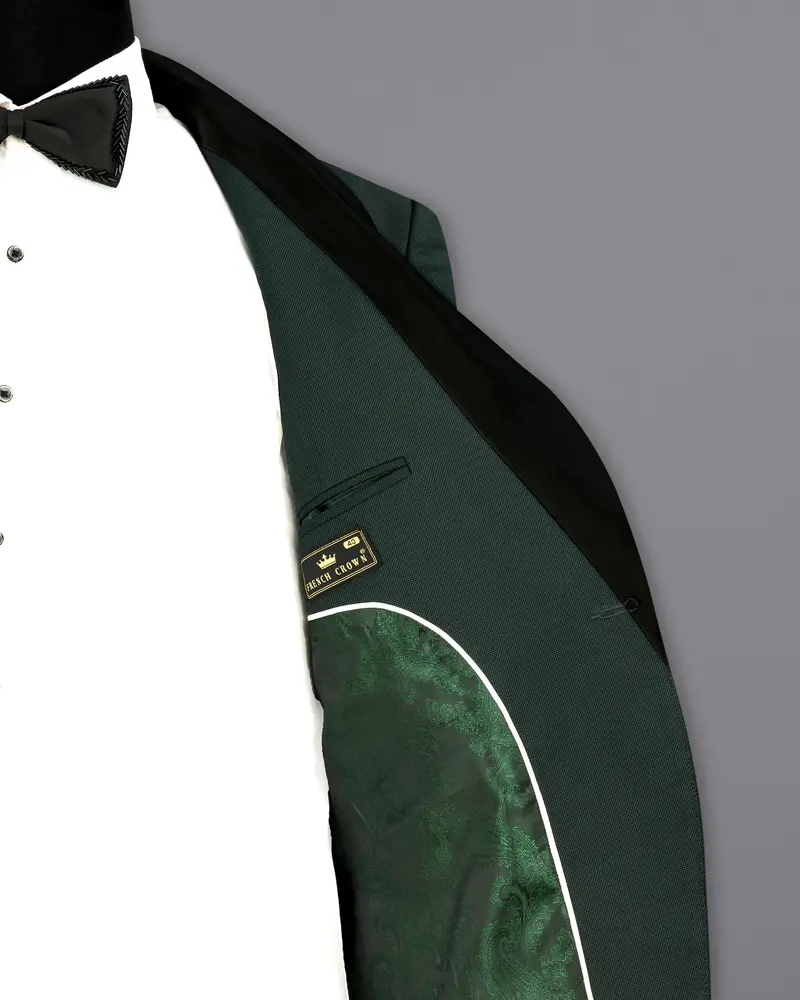 Heavy Metal Green Tuxedo Blazer 6