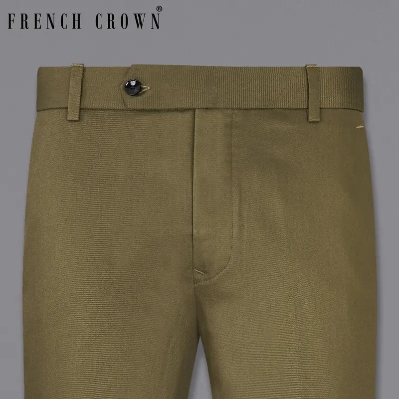 Hemlock Brown Premium Cotton Pant 6