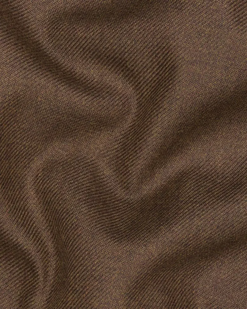 Hemlock Brown Wool Rich Designer Waistcoat 3
