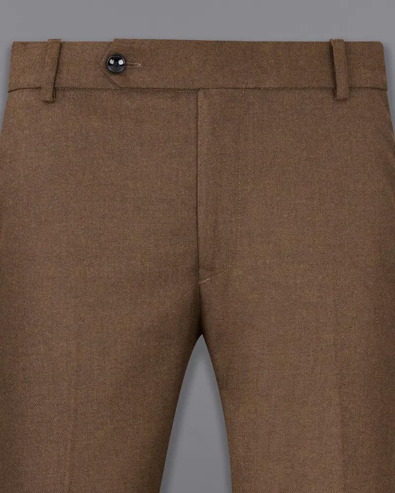 Hemlock Brown Wool Rich Pant 2