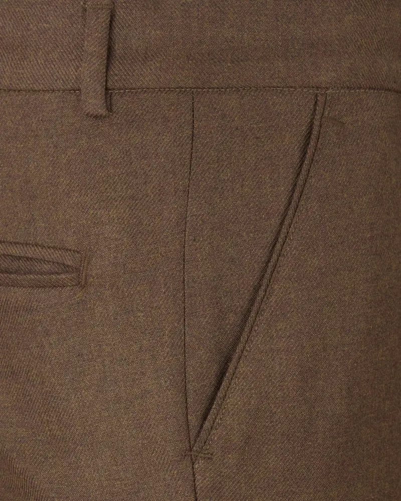 Hemlock Brown Wool Rich Pant 5