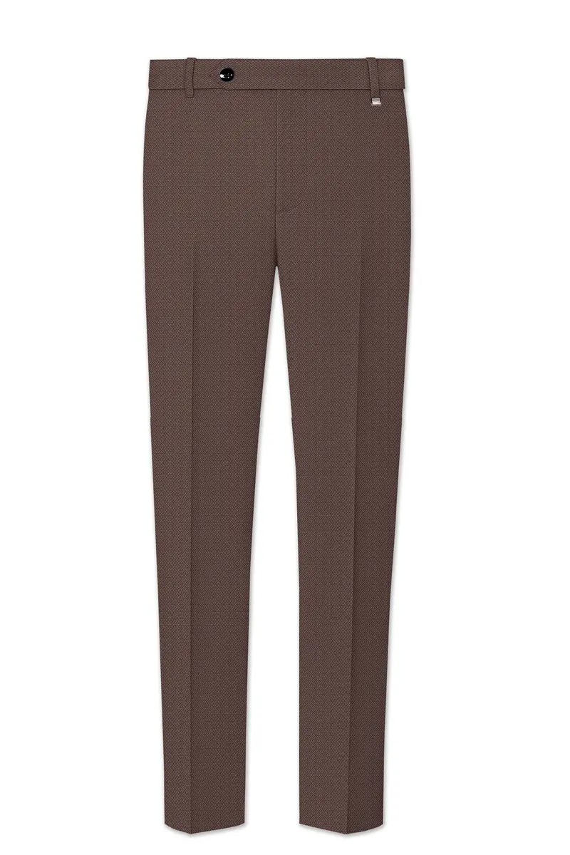 Hemp Brown Wool Rich Pant 2