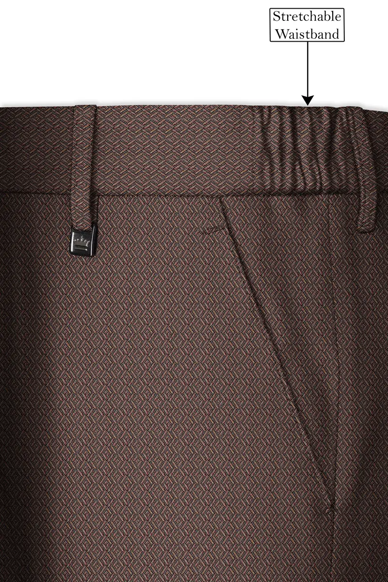 Hemp Brown Wool Rich Pant 6