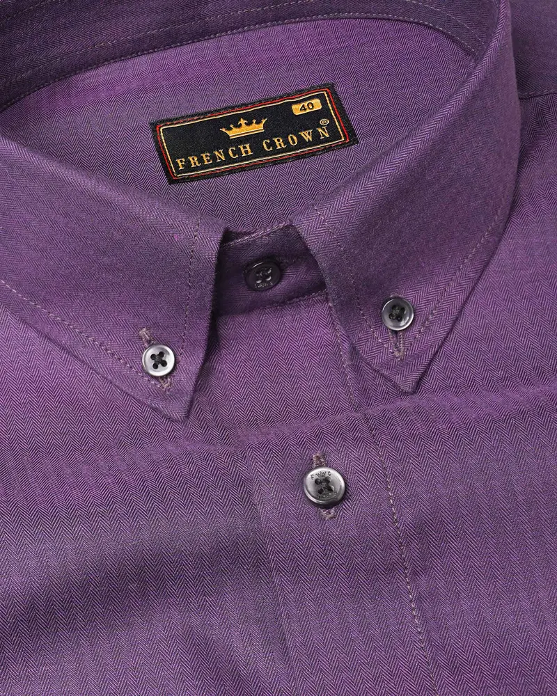 Honey Flower Herringbone Shirt 1