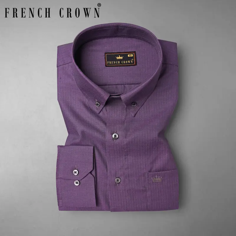 Honey Flower Herringbone Shirt 7