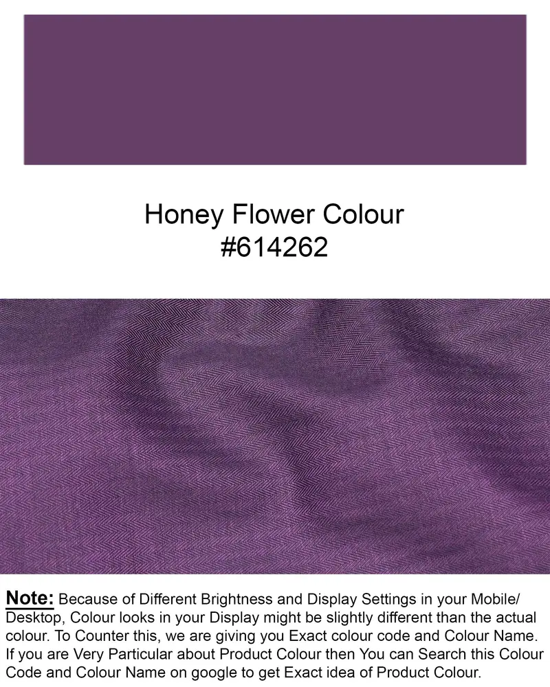 Honey Flower Herringbone Shirt 8
