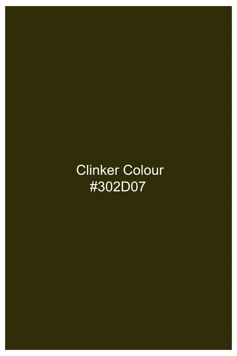 Hunter-Clinker Green Velvet Stretchable Waistband Pant 9