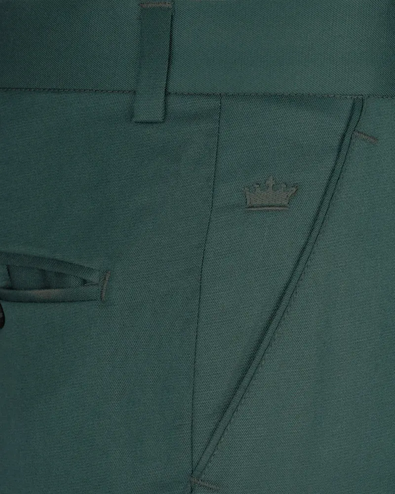 Hunter Green Formal Pant 5