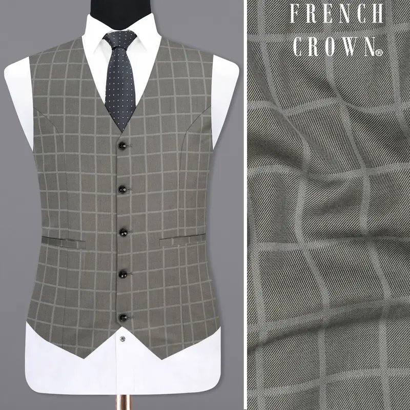 Hurricane Windowpane Waistcoat 1