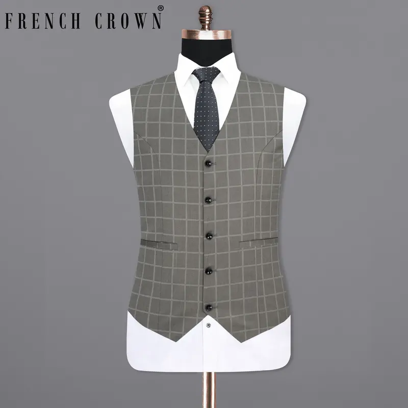 Hurricane Windowpane Waistcoat 7