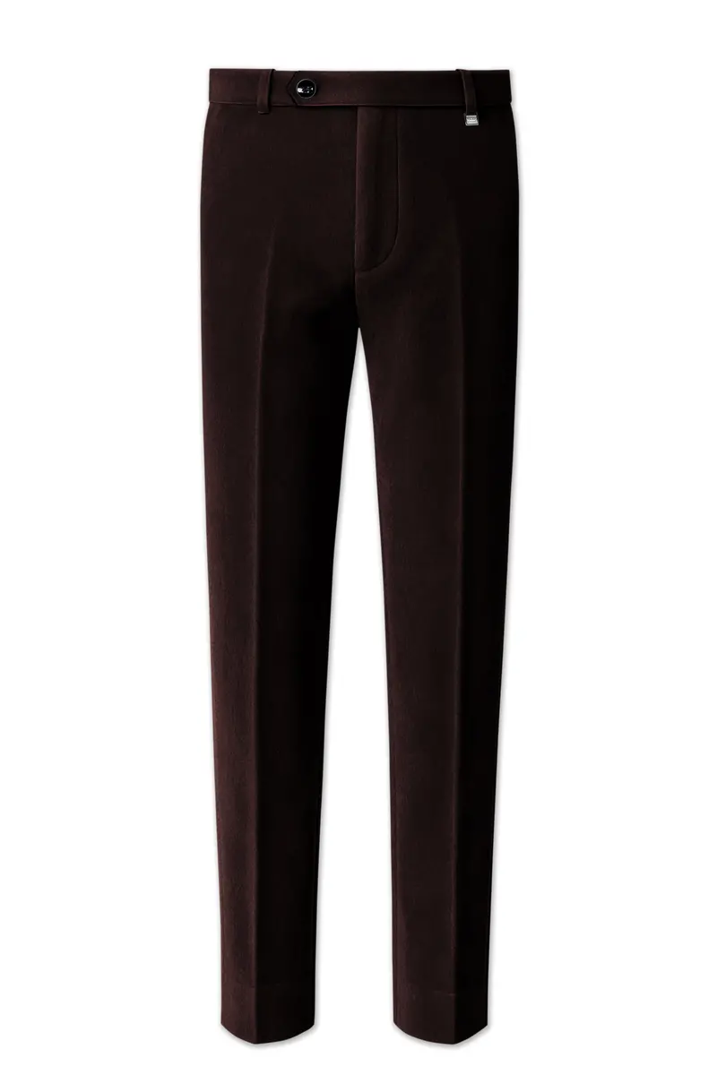 Imperial-Acadia Brown Velvet Peak Lapel Tuxedo Suit 14