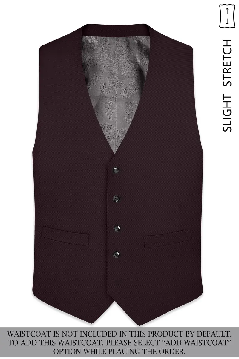 Imperial-Seal Brown Slight Stretch Subtle Sheen Poly-Viscose Double Breasted Suit 16