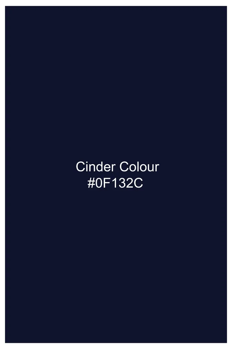 Indavor-Cinder Blue Wool Rich Cross Placket Bandhgala Suit 18