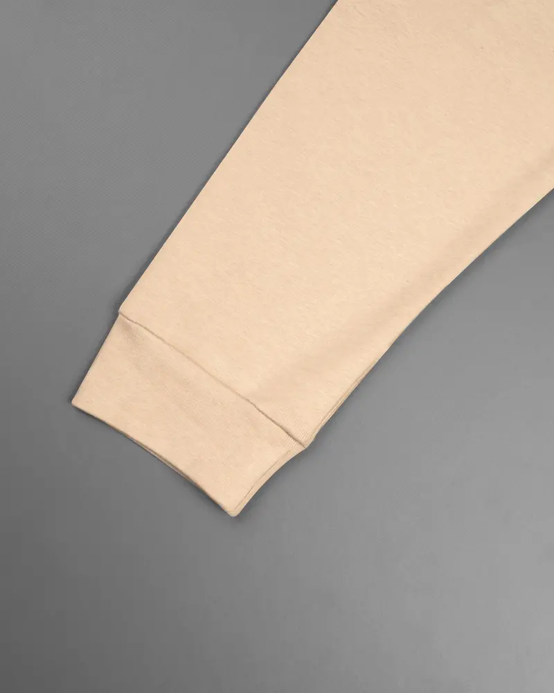 Indian Khaki And Mirage Blue Full Sleeve Premium Cotton Jersey Sweatshirt 5