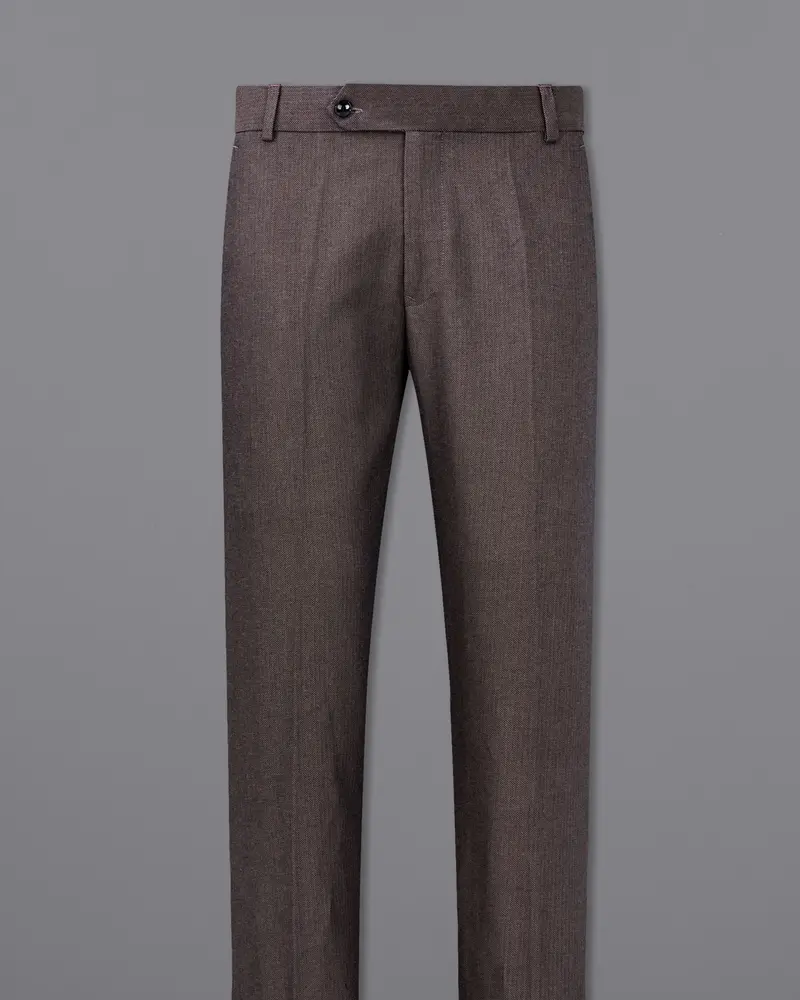 Iridium Brown Premium Cotton Pant 4